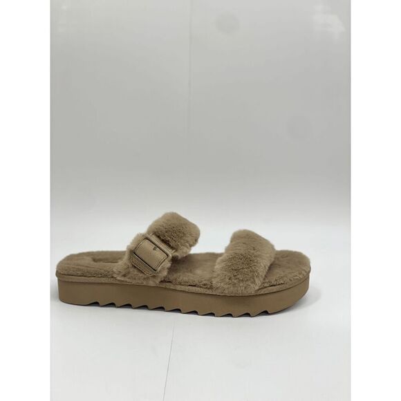 Koolaburra by UGG Women's Furr-ah Slide Sandal - Amphora 10M - Picture 1 of 9